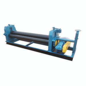Cheap 3-roller Mechanical Semi-automatic Plate Rolling Machine <b>Sheet</b> Metal Bending With Factory Prices Plate Bending Rolling - Product Image 4
