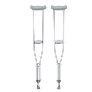 Béquilles en aluminium réglables en hauteur ODM pour personnes âgées et handicapées - Product Image 1