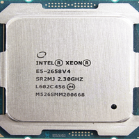 Processeur Intel Xeon E5-2658 V4 2,3 GHz 14 cœurs avec cache L3 de 8 Mo, socket SR2NB, pour serveurs, en stock