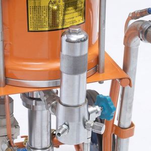 Máquina de pintura sin aire eléctrica para masilla de textura de alta densidad, pulverizador sin aire para paredes, filtro de pintura de alta viscosidad para tuberías y paredes - Product Image 4