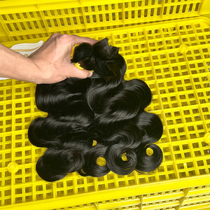 Extensions per capelli umani vergini grezzi non trattati al 100% all'ingrosso per trecce Boho, <span class=keywords><strong>extension</strong></span> per capelli ondulati per <span class=keywords><strong>donna</strong></span> - Product Image 2