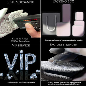 היפ הופ 3 מ "מ זהב 18k מצופה זהב 18k שרשרת יהלומים cz שרשרת טניס - Product Image 5