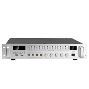 Transmisor de Radiodifusión Inalámbrico XS-8060, Sistema de Radiodifusión Rural de 24 V CC con Control de Zonas para Pueblos, Campus y Comercios - Product Image 1