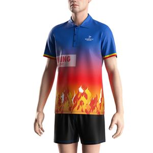 Camiseta de Verano de Manga Corta de Secado Rápido con Logotipo Personalizado, Camiseta Polo de Alta Calidad Personalizada para Hombre - Product Image 5