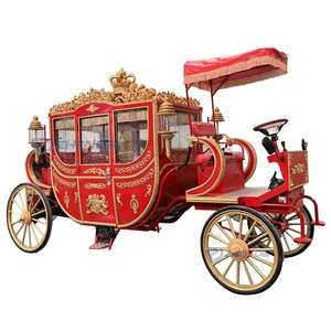 Voiture électrique de luxe royale de tourisme Cendrillon à 4 roues de haute qualité fabriquée en Chine pour transport spécial - Product Image 5