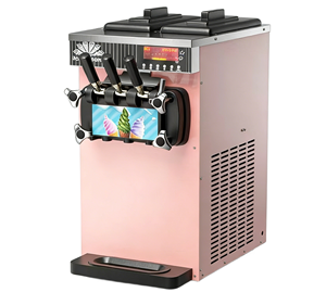 Machine à crème glacée commerciale en acier inoxydable avec système de refroidissement rapide pour la restauration, les cafés et les pâtisseries, pour une utilisation quotidienne - Product Image 3