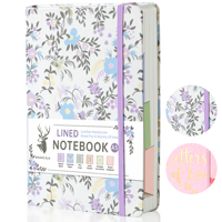 Agenda en cuir 2027 avec couverture artistique vintage, reliure spirale dorée, vues hebdomadaires/mensuelles/journales, organisateur 365 jours, meilleur cadeau pour elle