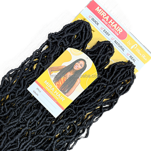 Cheveux tressés Nu Locs couleur Ombré Premium, lot 3 en 1, tête entière, texture naturelle, faux cheveux africains pour coiffures quotidiennes et de fête - Product Image 2