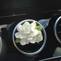Diffuseur de parfum en plâtre de gypse solide de luxe avec logo personnalisé pour grille d'aération de voiture, désodorisant et diffuseur d'arômes pour sortie d'air automobile, cadeau
