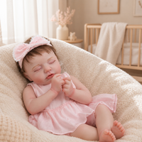 Poupée Reborn réaliste de 20 pouces en vinyle souple, jouet pour enfants, cadeau, vente en gros, personnalisable