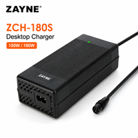Chargeur de batterie au lithium NMC 16S 67,2V 3A pour batterie de vélo électrique, scooter, moto 60V