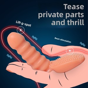 Mainan seks dewasa lengan <span class=keywords><strong>Vibrator</strong></span> jari gairah ajaib untuk pria dan wanita g-spot getaran orgasme - Product Image 4