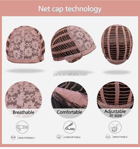 Perruque synthétique courte vintage style maman, en fibre haute température, avec filet rose, boucles pixie latines, pour femmes, usage quotidien et soirée - Product Image 5