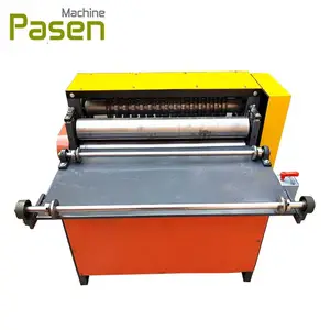 Factory supply Rubber slicing and slitting machine thick rubber Leather strip cutter machine