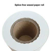 Rouleau géant de papier ciré sans jointure pour l'emballage de chewing-gums et de bonbons - Papier ciré anti-adhésif de qualité alimentaire pour l'impression