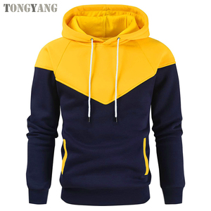 TONGYANG Custom Logo <span class=keywords><strong>uomo</strong></span> oversize felpa con cappuccio manica lunga Casual felpa <span class=keywords><strong>abbigliamento</strong></span> <span class=keywords><strong>uomo</strong></span> per il tempo libero <span class=keywords><strong>abbigliamento</strong></span> sportivo - Product Image 3