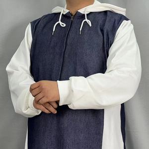 Polyester Và Viscose Vải Chất Liệu Hồi Giáo Quần Áo Arab Thobe Thawb Áo Abaya <span class=keywords><strong>Thoub</strong></span>/Hồi Giáo Quần Áo Hồi Giáo Ăn Mặc - Product Image 3