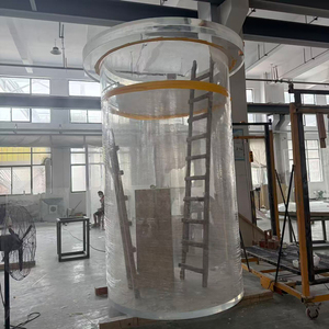 Milieuvriendelijk waterdicht <span class=keywords><strong>75</strong></span> <span class=keywords><strong>gallon</strong></span> goedkoop <span class=keywords><strong>aquarium</strong></span> van acryl cilinder te koop - Product Image 3