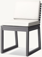 Chaises de salle à manger d'extérieur 8 places pour tout temps avec ensemble de table luxueux