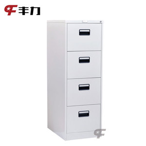 Armoire de classement horizontale moderne à quatre tiroirs en métal inoxydable avec serrures pour la maison, l'école ou l'hôtel - Product Image 6