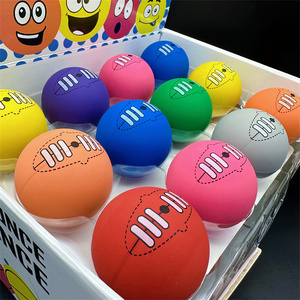 HAPU - Mini Balón de Rugby de 60 mm, Colorido, con Logotipo Personalizado, Balón Hueco de TPR, Juguete Deportivo para Niños de Alta Elasticidad - Product Image 2