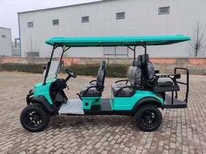 Voiturette de golf électrique 6 places de haute qualité avec sièges confortables, idéale pour l'extérieur, vente en gros au meilleur prix - Product Image 1