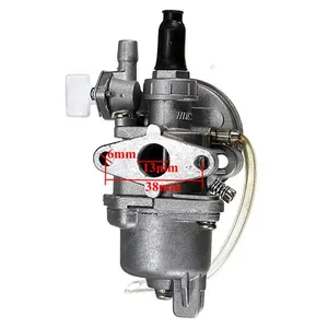 Nouveau kit de réparation de <span class=keywords><strong>carburateur</strong></span> en aluminium 43cc/47cc/49cc 2 temps pour <span class=keywords><strong>Mini</strong></span> Moto, ATV, <span class=keywords><strong>Quad</strong></span>, Dirt Bike, G-Scooters X1-X8, prise d'air 13mm, 38mm - Product Image 2