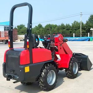 Mini Cargadora Telescópica Compacta de 1 Tonelada, Manipulador Telescópico Frontal Pequeño, Garantía de 1 Año, Cargadora Compacta, Bomba Articulada, Motor Principal - Product Image 4