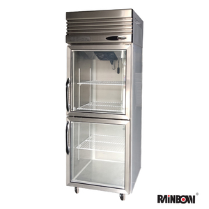 Réfrigérateur Vitré Vertical à Porte Simple pour Cuisine de Restaurant, Fabrication OEM Redbowl, Modèles RE-680C, RE-1200C, RE-180 - Product Image 1