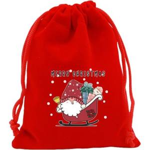 Top Selling Plush Santa <b>Sack</b> <b>Christmas</b> Gift Bag with Customized Color & Logo for Kids New Year Gifts - Product Image 2