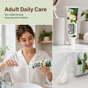 100g Natural <strong>Clove</strong> Herbal Toothpaste White <strong>Paste</strong> Gentle Soothe Gums Deep Oral Cleaning Daily Family Toothpaste - Product Image 6