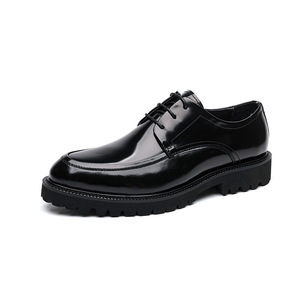 Mocasines con cordones de verano para hombre, zapatos de cuero de estilo británico, punta redonda, informales, de negocios, cómodos, duraderos, elegantes - Product Image 2