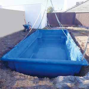 Moderna y Lujosa Piscina de Hidromasaje Grande de Fibra de Vidrio para Exteriores, para Uso Familiar y Hotelero - Product Image 4