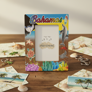 Souvenir Turistico <span class=keywords><strong>Cornice</strong></span> Fotografica in Legno <span class=keywords><strong>con</strong></span> Stampa UV 3D e <span class=keywords><strong>Nome</strong></span> Personalizzato della Città Bahamas Punta Cana Costa Rica - Product Image 1