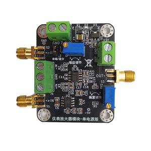 INA828แอมป์โมดูลแรงดันไฟฟ้ามิลลิโวลต์/ไมโครโวลต์มิเตอร์ความแม่นยำในการขยายแหล่งจ่ายไฟแบบ single End/Differential - Product Image 1