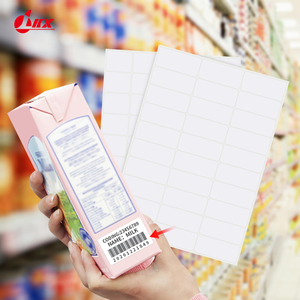 Manufacturer A4 label Barcode Shipping Address Label FBA label Durable Paper Adhesive <b>Sticker</b> for Supermarket Use - Product Image 5
