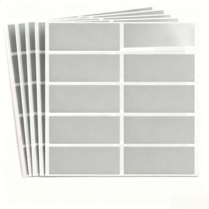 Étiquette thermique couleur pour code-barres avec ligne de perforation pour transfert - Product Image 6