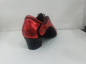 <span class=keywords><strong>Zapatos</strong></span> <span class=keywords><strong>de</strong></span> <span class=keywords><strong>baile</strong></span> latino rojos a la moda para mujer, suela <span class=keywords><strong>de</strong></span> gamuza dividida con cordones, zapato <span class=keywords><strong>de</strong></span> <span class=keywords><strong>baile</strong></span> para práctica <span class=keywords><strong>de</strong></span> <span class=keywords><strong>Salsa</strong></span> con cojín trasero - Product Image 5
