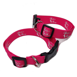 カスタムポリエステル犬のトレーニングカラーリングソリッドパターンペットの外出用スカーフで装飾パーソナライズされた彫刻付き - Product Image 4