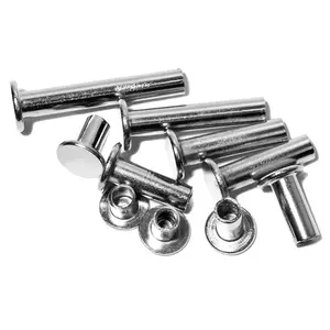 200 Uds tornillos Phillips Chicago cinturón de cuero monedero tornillo de encuadernación álbum de fotos calendario clavos <span class=keywords><strong>remaches</strong></span> de encuadernación - Product Image 5