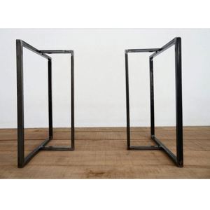 Canada Style Furniture Stainless Steel <b>Table</b> Frame Restaurant Desk Office <b>Bench</b> Coffee <b>Table</b> Modern School Use Wholesale - Product Image 2