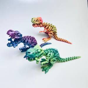 Juguete de Huesos de Dinosaurio Dragón de 25 cm, Impreso en 3D, de Plástico, para Ensamblar, Coleccionables para Entusiastas, Unisex, Navidad, Año Nuevo, Halloween - Product Image 1