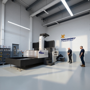 <strong>High</strong> <strong>Precision</strong> 3 Axis Siemens BT50 Gantry Milling <strong>Machine</strong> Heavy Duty for Copper Shipbuilding Components Automatic Tool Changer - Product Image 1