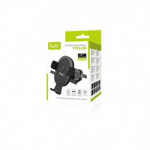 Soporte para Teléfono Móvil S&N con Rotación de 360 Grados, Material ABS para Ventilación de Aire, Uso en el Tablero del Automóvil, Ajuste Universal - Product Image 2