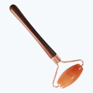 Natural Red Aventurine Jade Face <b>Massage</b> for Slimming Skin Lifting Jade <b>Roller</b> - Product Image 3