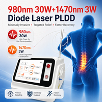 Système d'ablation endoveineuse (EVLT/EVLA) 1470nm 980nm pour chirurgie veineuse, hémorroïdes, gynécologie, PLDD, ORL, dentaire