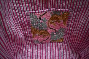 Ginzeal Quilted Women's Cotton Large <strong>Tote</strong> Beach Bag Printed Handmade Cotton Shopping Women <strong>Tote</strong> Bag Printed Quilted Shoulder Bag - Product Image 6