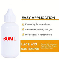 Colle pour perruque en dentelle imperméable à séchage rapide, spéciale coiffure, résistante à la transpiration, fabriquée en Chine
