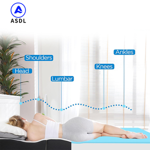 Chất Lượng Nén Nữ Hoàng Kích Thước Mùa Xuân Nệm Đặt Hàng Trực Tuyến Giá Trị 4.5-Inch Xách Tay Topper Bộ Nhớ Bọt Gấp Nệm - Product Image 4