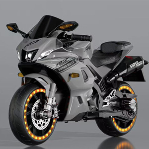 มอเตอร์ไซค์ไฟฟ้าสำหรับเด็กอายุ 3-8 ปี รถของเล่นสองล้อพร้อมไฟและเสียง สำหรับเด็กชายและเด็กหญิง - Product Image 2